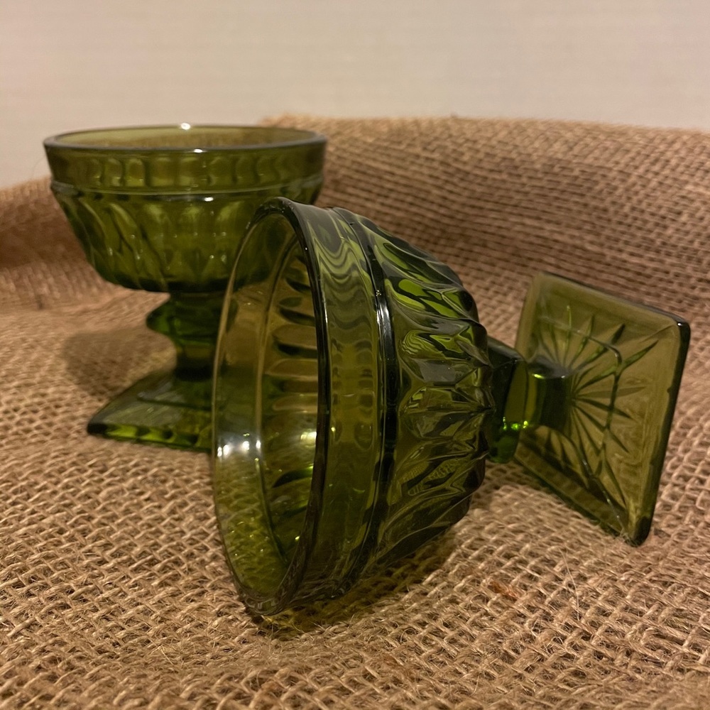 Glass goblets